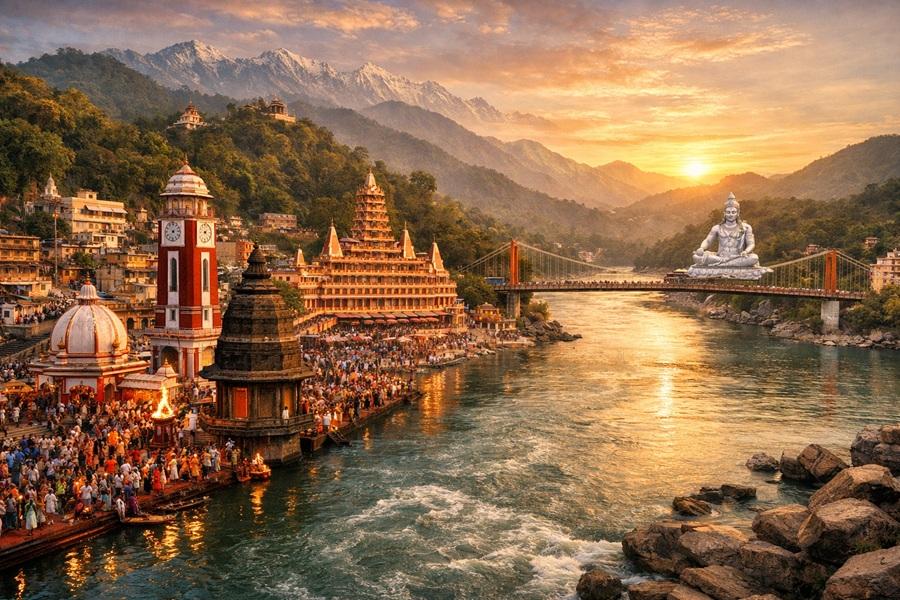 6 Nights & 7 Days in Haridwar, Rishikesh, Chopta Valley, And Mussoorie